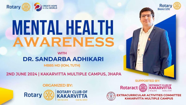Mental Health Awareness with Dr. Sandarba Adhikari