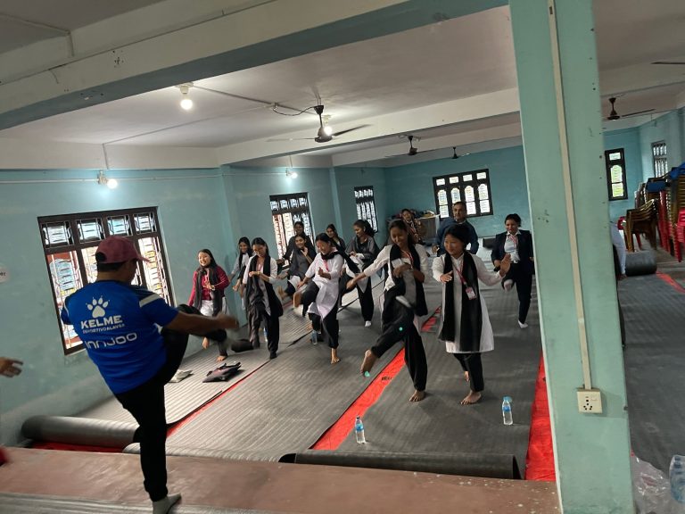 Self Defence Training by Pragatishil Yuwa Club