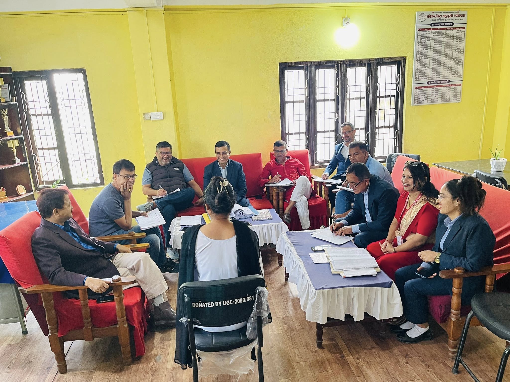 kmc scholarship interview concluded bbs bed 2082 32