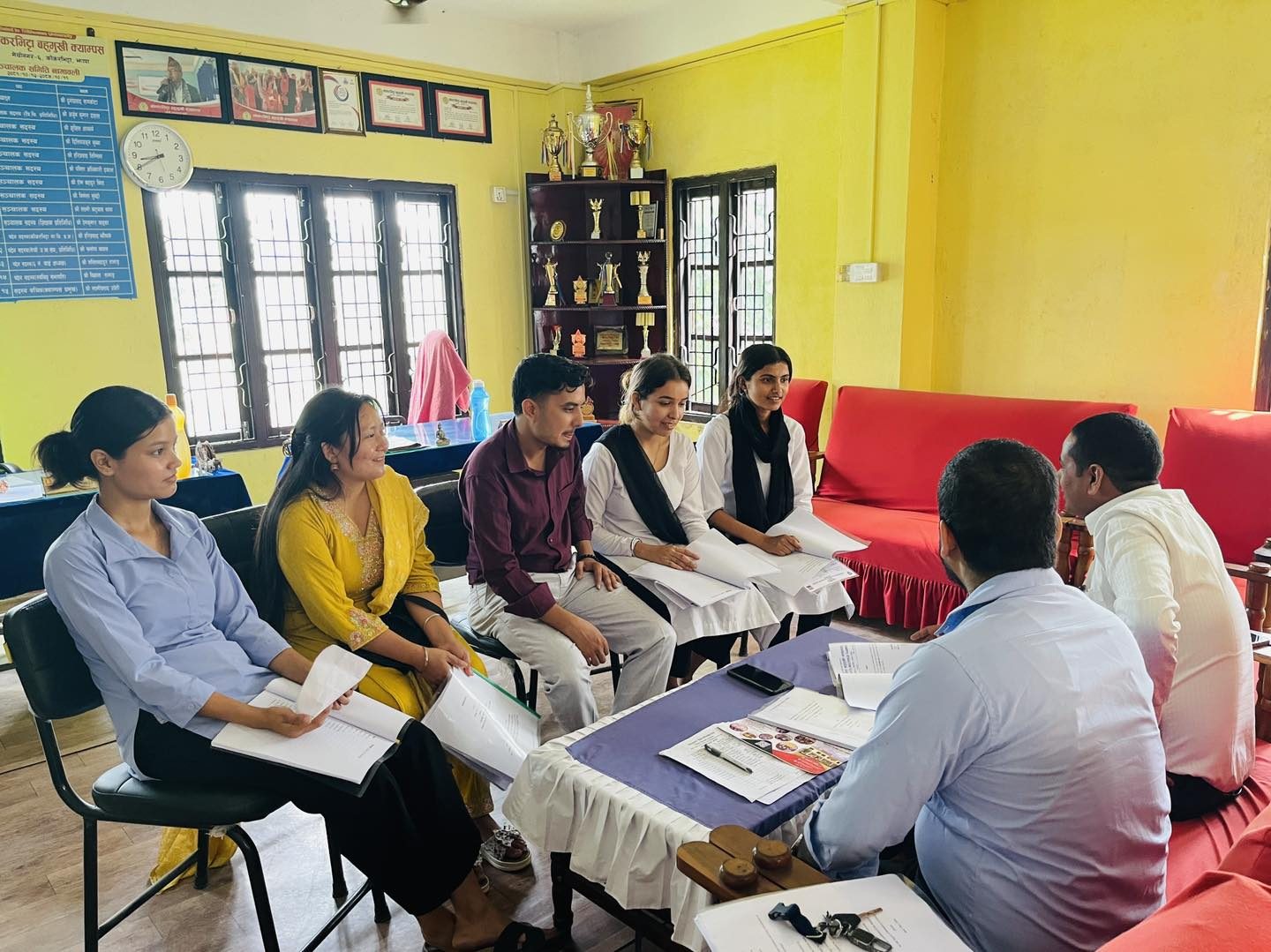 kakarvitta multiple campus bed 3rd year practical exam concluded 9